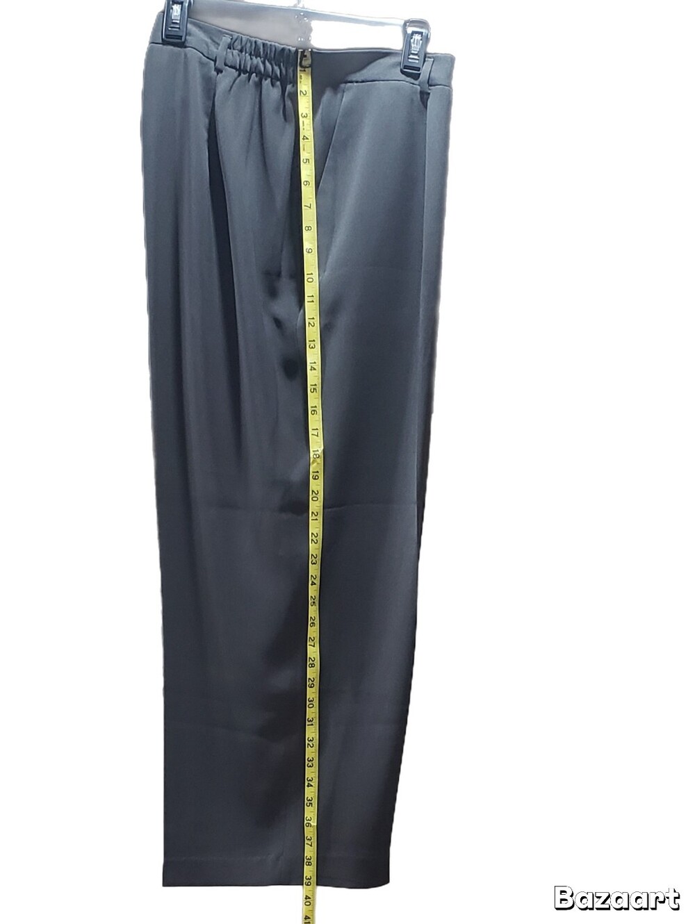 AK Anne Klein Fully Lined Women's Dark Gray Trousers, 18W - Picture 8 of 16